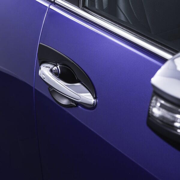 Toyota Hilux Revo MK8 15-21 Black Door Handle Inserts - Image 5