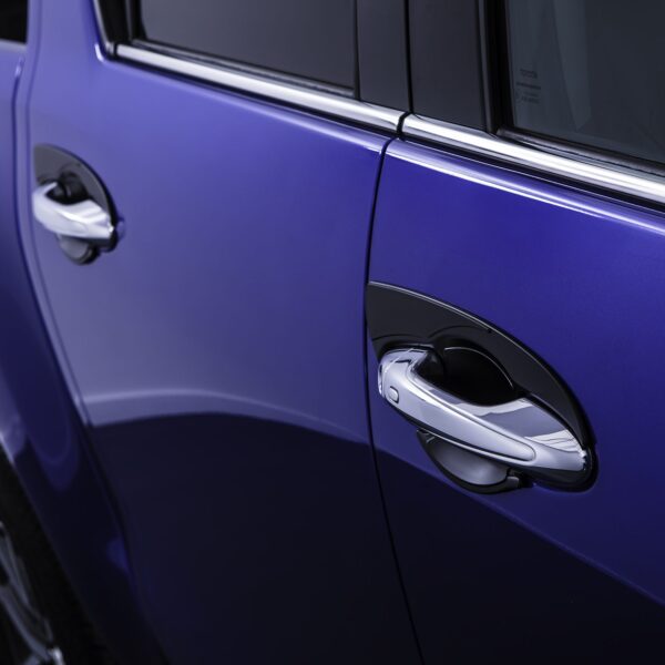 Toyota Hilux Revo MK8 15-21 Black Door Handle Inserts - Image 4