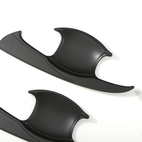 Toyota Hilux Revo MK8 15-21 Black Door Handle Inserts - Image 12