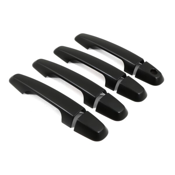 Mitsubishi Triton L200 15-23 Black Door Handle Covers