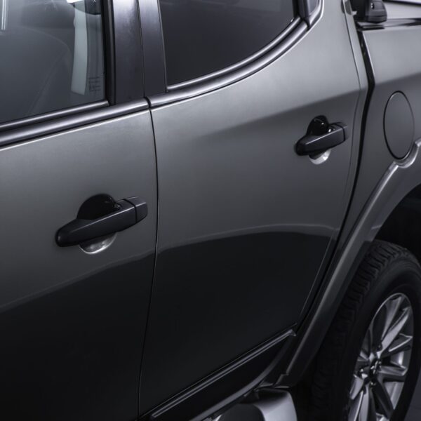 Mitsubishi Triton L200 15-23 Black Door Handle Covers - Image 3