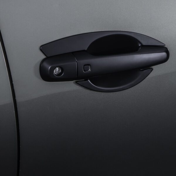 Mitsubishi Triton L200 19-23 Black Door Handle Protector Inserts - Image 4