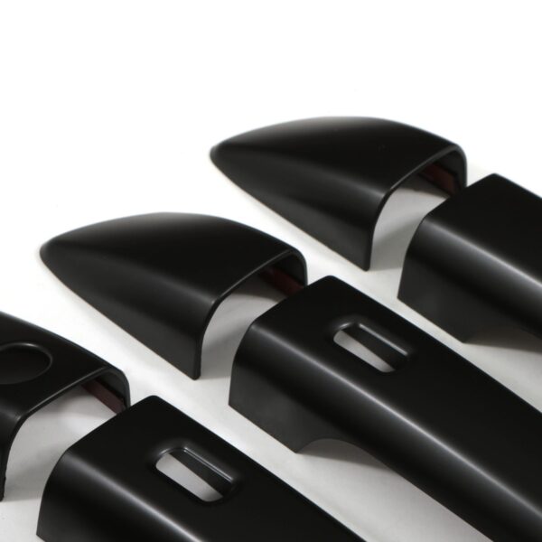 Mitsubishi Triton L200 05-10 Black Door Handle Covers - Image 2