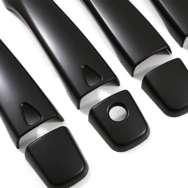 Nissan Navara D23 NP300 2014+ Black Door Handle Covers - Image 5