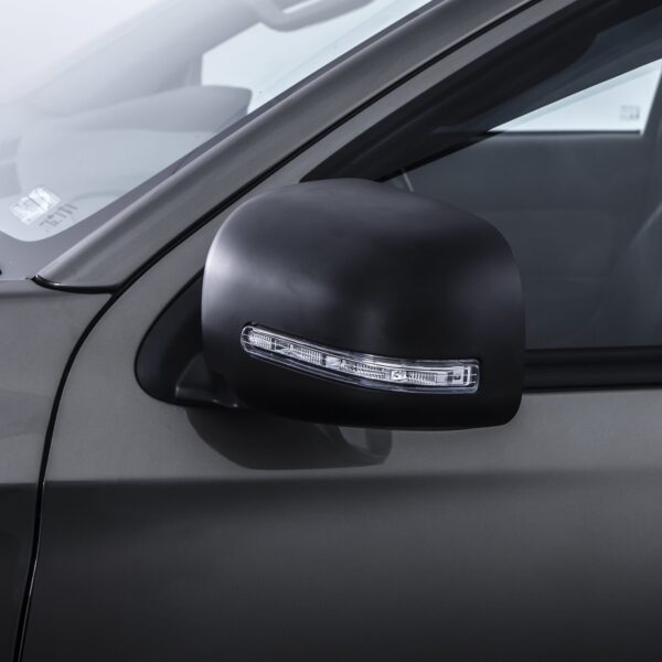 Mitsubishi L200 Triton 15-18 Black Door Mirror Covers With LED Light - Image 4