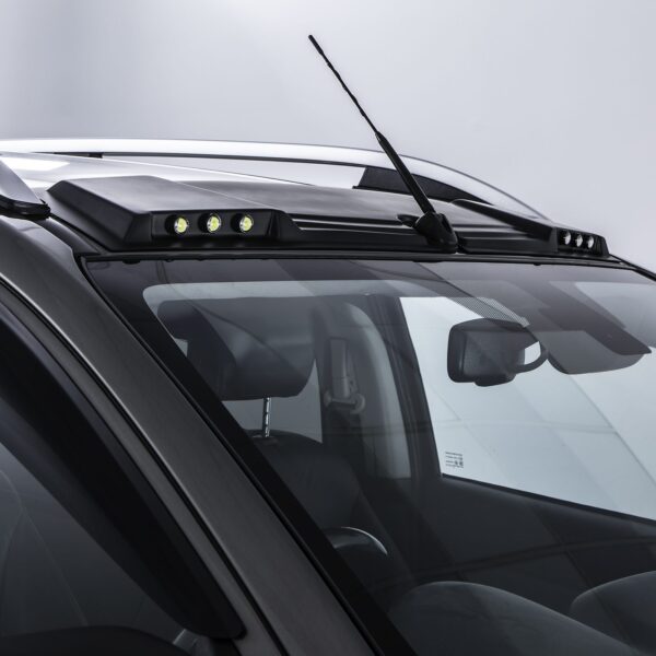 Mitsubishi L200 Triton 15-18 Matte Black Roof Cover With LED Lights