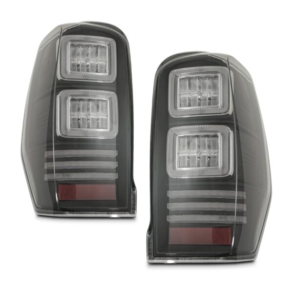 Mitsubishi L200 Triton 19-23 Smoked LED Start Effect Tail Lights