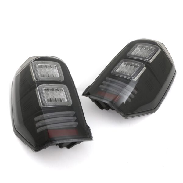 Mitsubishi L200 Triton 19-23 Smoked LED Start Effect Tail Lights - Image 2