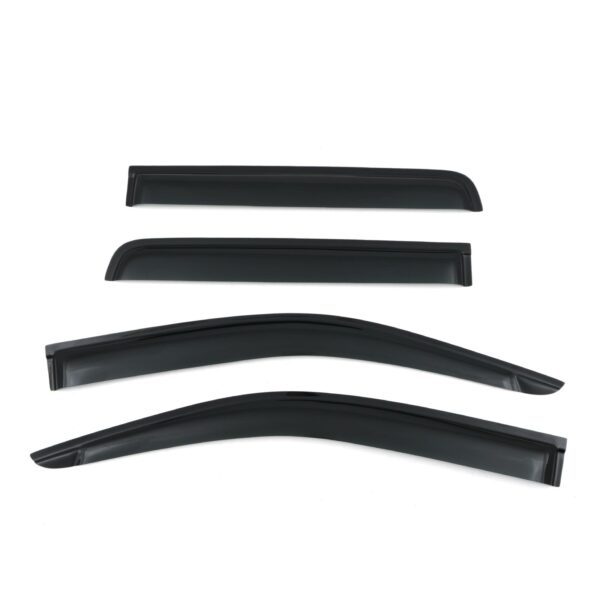 ISUZU D-Max 12-19 Black Wind Deflectors