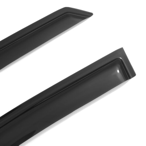Kia Sportage MK2 05-10 Black Wind Deflectors - Image 4