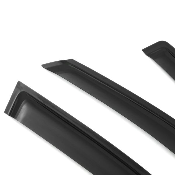 Mitsubishi Outlander MK3 14-21 Black Wind Deflectors - Image 3