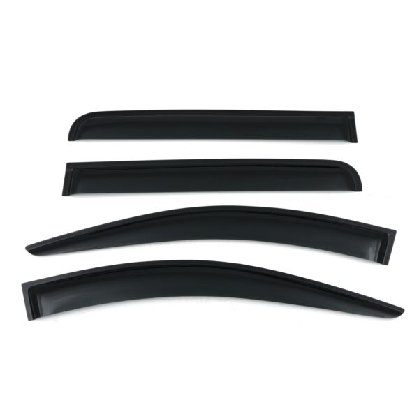 Mitsubishi Pajero Shogun V73 99-06 Black Wind Deflectors