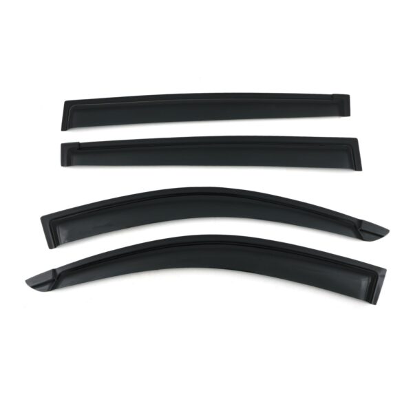 Mitsubishi L200 Triton 05-14 Black Wind Deflectors