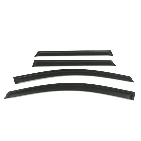 Nissan Qashqai J11 16-20 Black Wind Deflectors