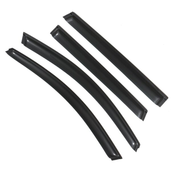 Nissan Qashqai J11 16-20 Black Wind Deflectors - Image 3