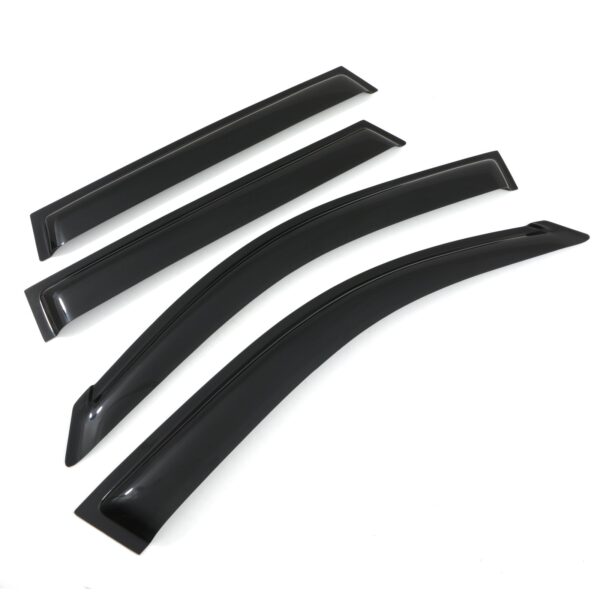 Toyota RAV4 XA30 09-12 Black Wind Deflectors - Image 2