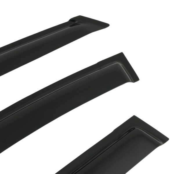 Toyota RAV4 XA40 13-15 Black Tinted Wind Deflectors - Image 4