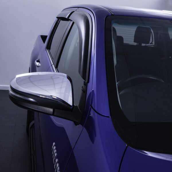 Toyota Hilux Revo 15-20 Black Wind Deflectors - Image 4