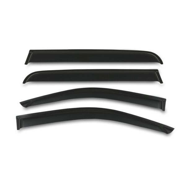 Toyota Hilux Vigo 05-11 Black Wind Deflectors