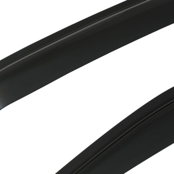 Toyota Hilux Vigo Single Cab 05-11 Black Wind Deflectors - Image 3