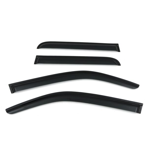 Volkswagen Amarok 10-16 Black Wind Deflectors