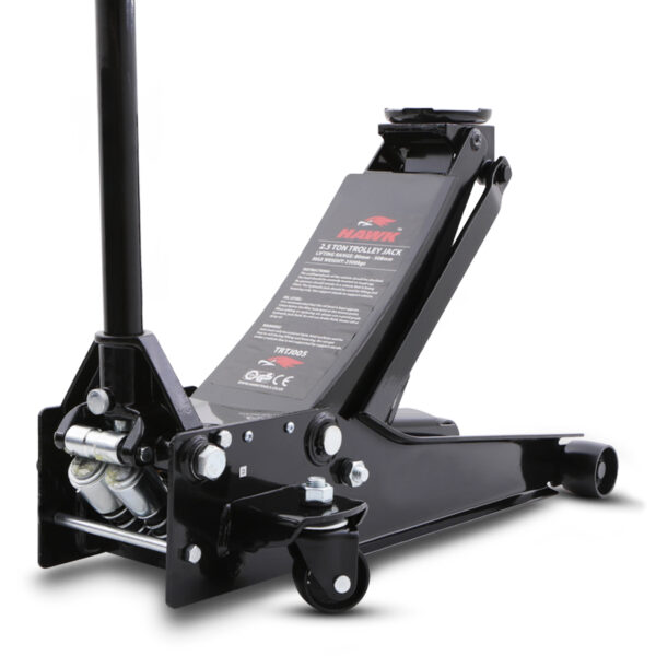 2.5 Tonne Low Profile Hydraulic Trolley Jack & 4 Axle Stands - Image 5