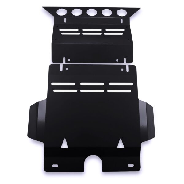 Toyota Hilux Vigo 04-15 Black Sump Guard Skid Plate - Image 3