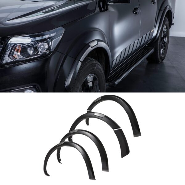 Nissan Navara D23 NP300 2015+ Slim 45mm Fender Flares - Image 2