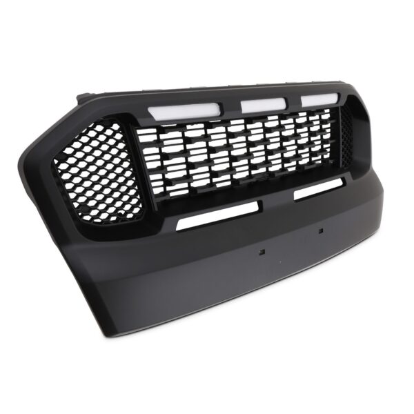 Ford Ranger T7 15-18 Black Grille With LED Lights - Image 8