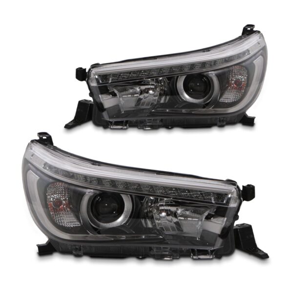 Toyota Hilux Revo 15-21 Front LED Headlights