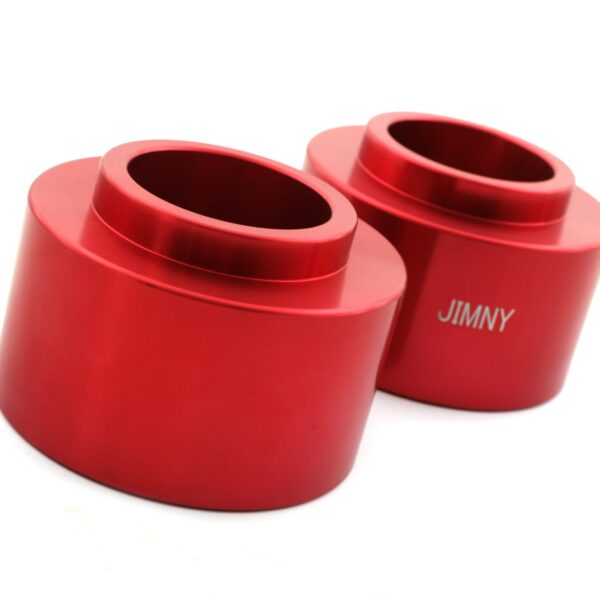 Suzuki Jimny 1998-2018 60mm x4 Red Front & Rear Levelling Spacers - Image 7