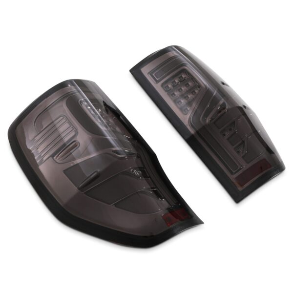 Ford Ranger T6 T7 & T8 12-22 Rear LED Smoked Tail Lights - Image 5