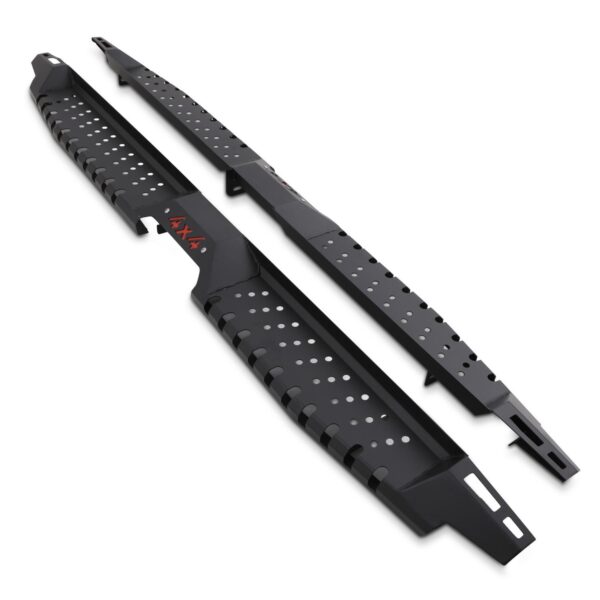 ISUZU D-Max Double Cab 15-21 Black Side Steps - Image 3
