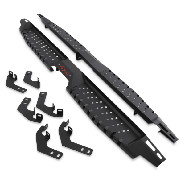 ISUZU D-Max Double Cab 15-21 Black Side Steps