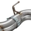 BMW 2 Series F22 F23 M235i 3.0 N55 14-16 - 3" Brushed Exhaust Backbox Delete - Slash Cut Tips - Image 5