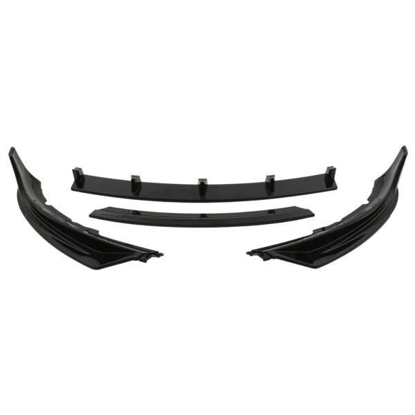 Front Bumper Lip Splitter Gloss Black For Tesla Model 3 2019+ - Image 5