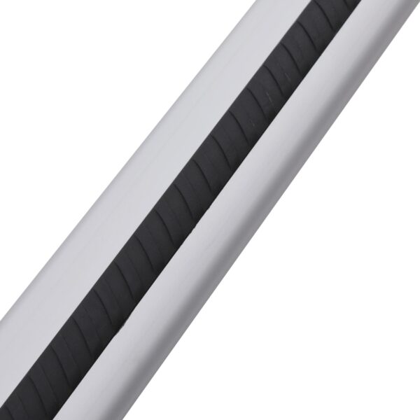 4x4 Full Length Silver And Black Cross Bars To Fit Land Rover Defender 90 L663 2020+ - Image 4