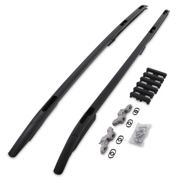 4x4 Black Roof Rails To Fit Land Rover Discovery 5 L462 17+ - Image 2