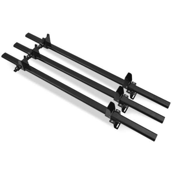 Black Universal 3 Bar Van Roof Rack