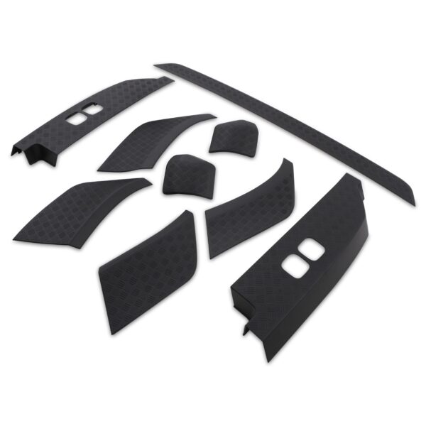 4x4 9 Piece Chequer Plate Body Panel Set To Fit Land Rover Defender 110 L663 2020+ - Image 2