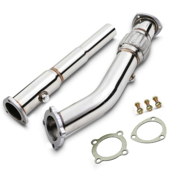 3" Exhaust Decat Downpipe - VW Golf MK4 / Bora / Audi A3 / TT / Skoda Octavia / Seat Leon 1.8T 00-04 - Image 4