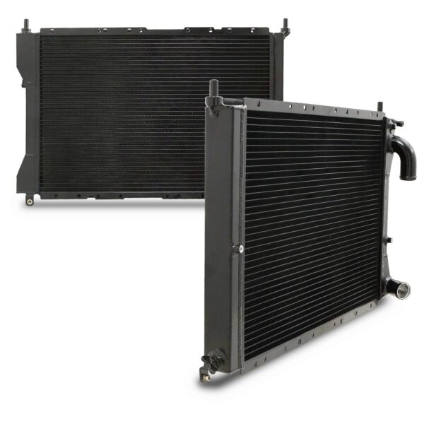 40mm High Flow Radiator Black - Fiat Coupe 2.0 20V Turbo 96-00