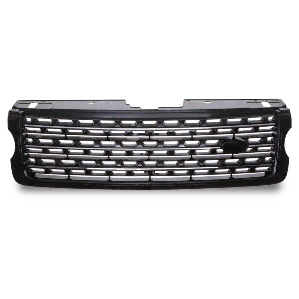 4x4 Black & Chrome Autobiography Style Front Grille To Fit Range Rover Vogue L405 13-17