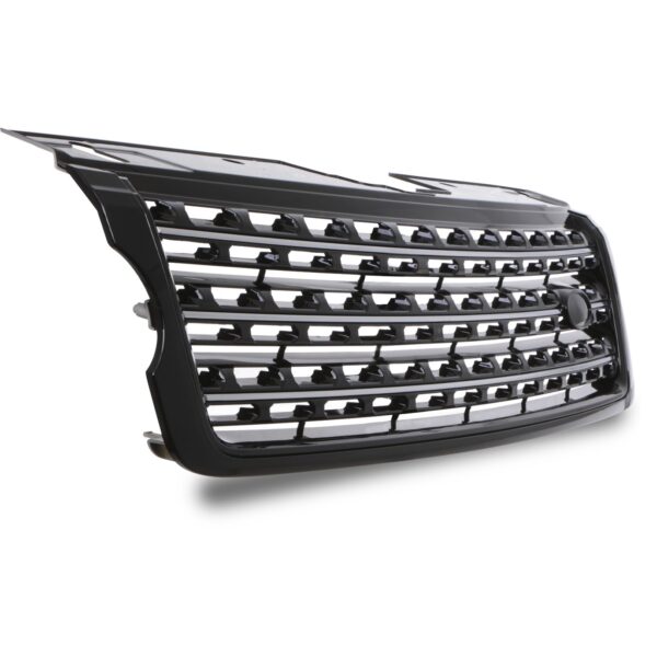 4x4 Black & Chrome Autobiography Style Front Grille To Fit Range Rover Vogue L405 13-17 - Image 4