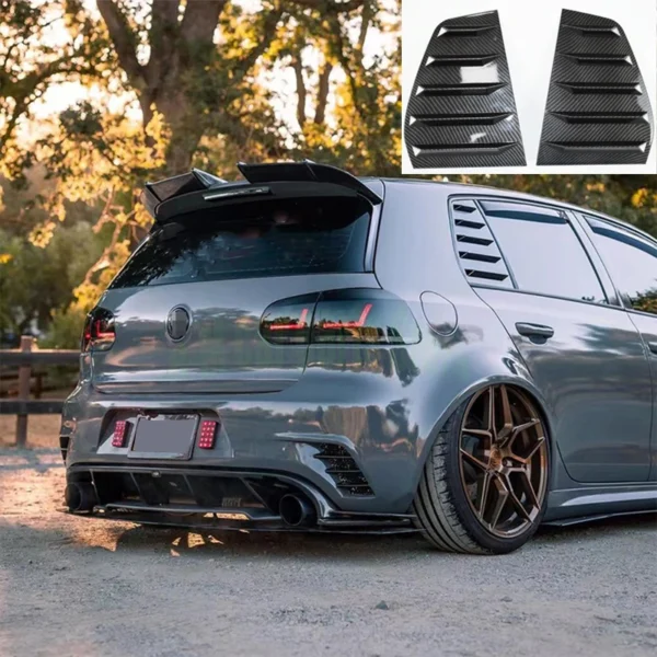 VW Golf Rear Passenger Window Styling Covers | TTM