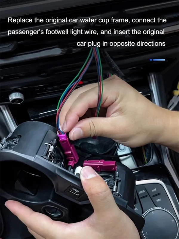 BMW M2/3/4 LED Cup Holder - Image 5